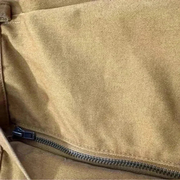 Urban Outfitters BDG Pleated Low Rise Micro Skirt Tan Brown Preppy Academia - Picture 14 of 16